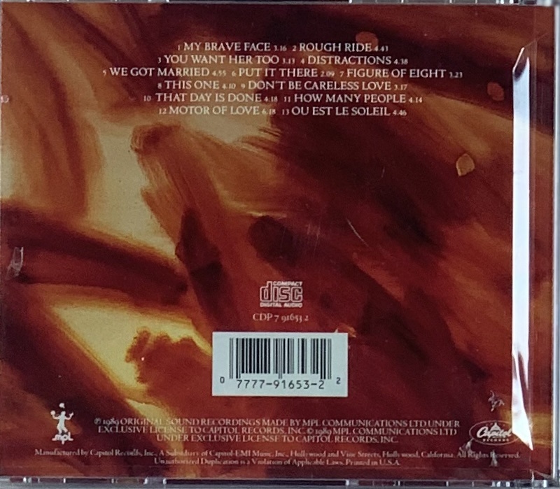 Paul McCartney - Flowers In The Dirt (CD usado) | Tracks Rio